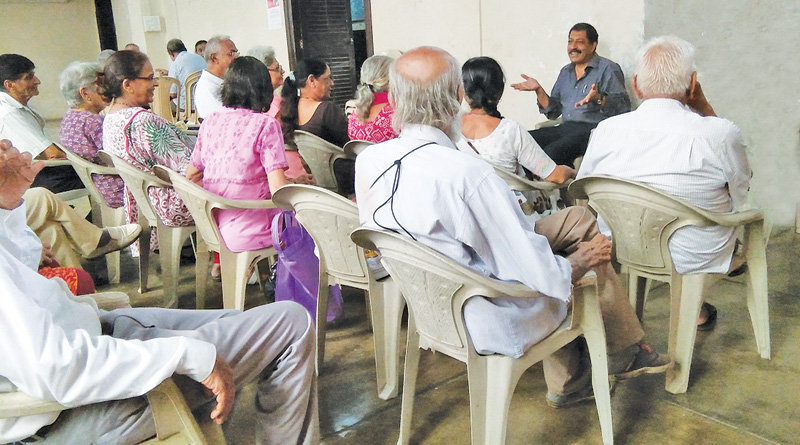 Hoshang Katrak Enthralls All At Dignity Foundation