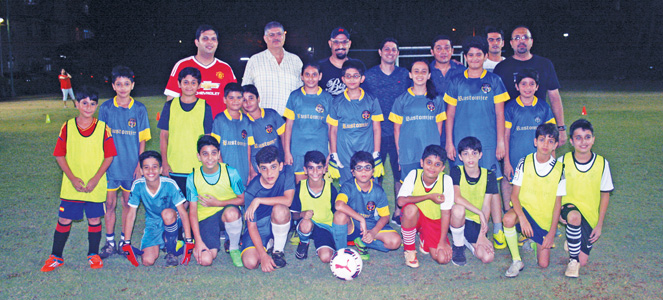 Cusrow Baug Hosts Friendly Football Match