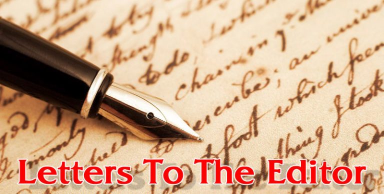Letters To The Editor