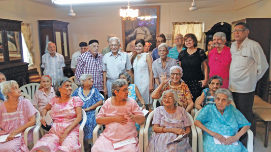 ZTFI Celebrates New Year At  Parukh Dharamshala