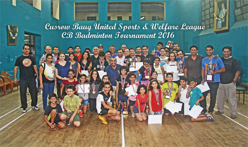 Cusrow Baug Badminton Tournament A Grand Success!