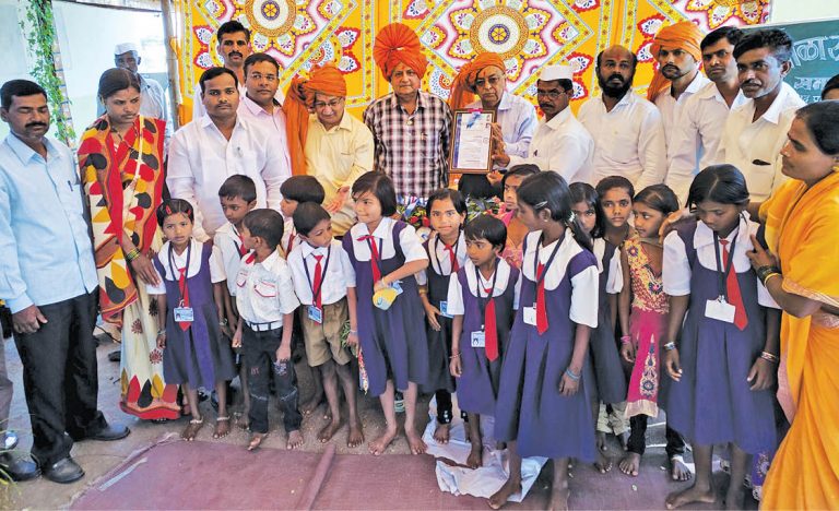 LCB Refurbishes Zilla Parishad Prathamik School