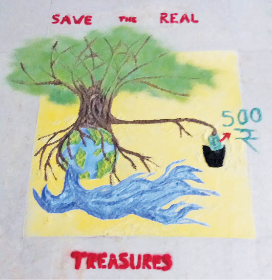 Art Competition At Panthaki Baug