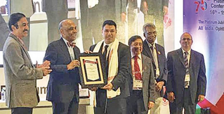 Dr. Cyres Mehta Awarded ‘International Hero of India’ By All India Ophthalmologists Society