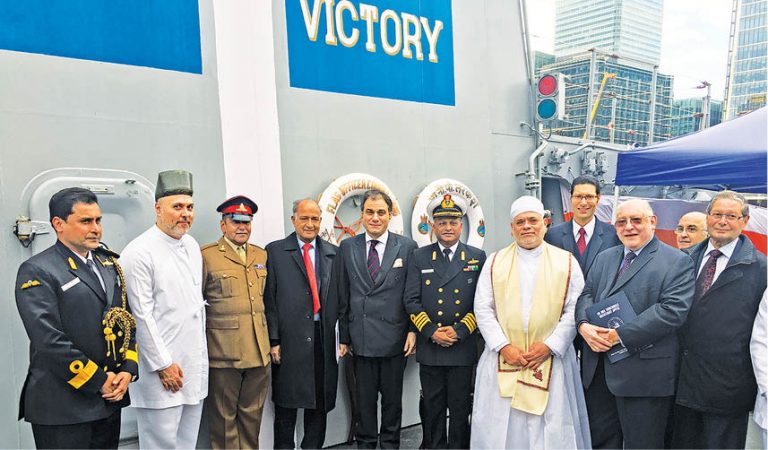 ZTFE Holds HMS Trincomalee Bicentenary Celebrations Aboard INS Tarkash