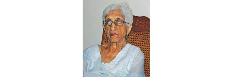 મીસ બામજીને 100 વરસના જન્મદિનની શુભ કામનાઓ