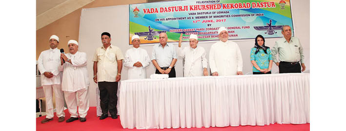 Navsari Felicitates Vada Dasturji Khurshed Dastoor