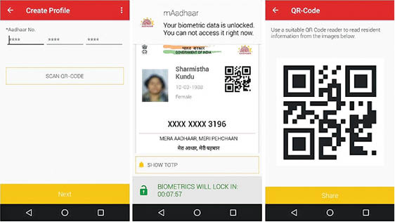 Aadhar Card Goes Mobile With ‘mAadhar App’