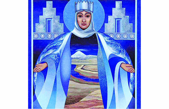 અસ્ફંદાર્મદ ધાર્મિકતા અને સમર્પણનો સમન્વય