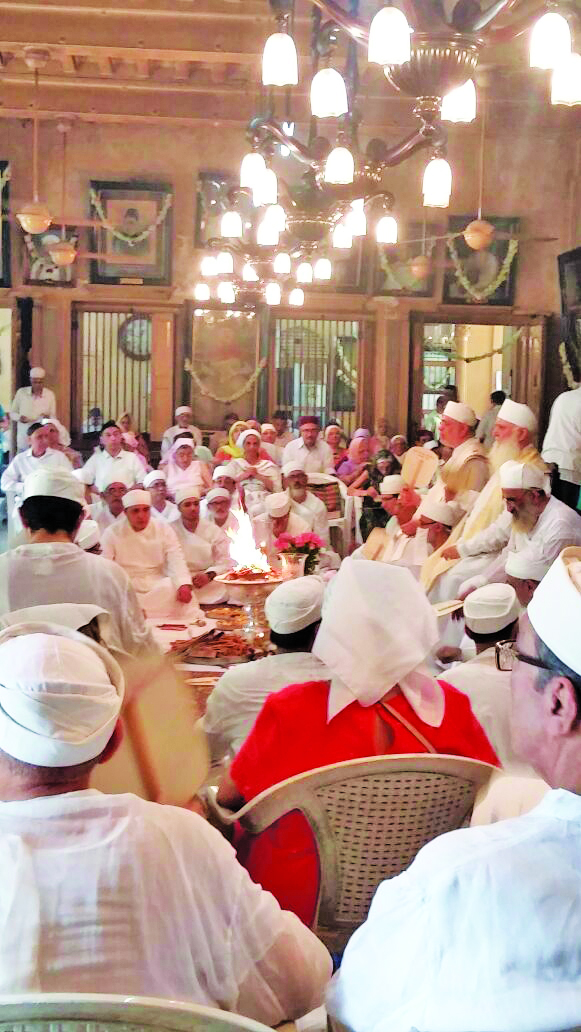 વાડિયાજી આતશ બહેરામે 188મી સાલગ્રેહની ઉજવણી કરી