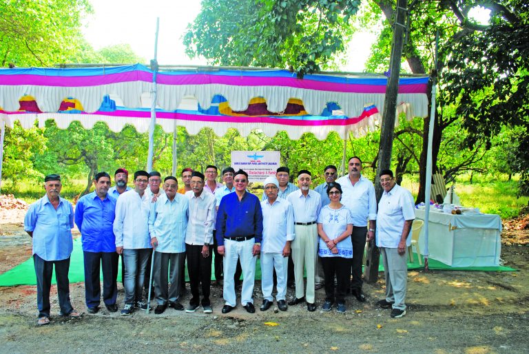 DVPJA Lays Foundation Of New Bungli At Daman Doongerwadi