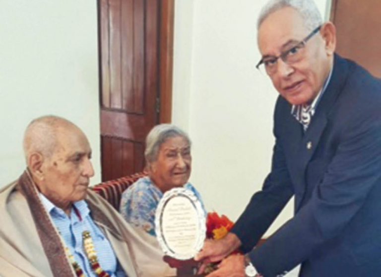 BPZA Felicitates Naval Dalal On 103rd Birthday