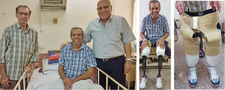 પાછા તેમના મજબૂત પગ પર ઉભા રહેતા!