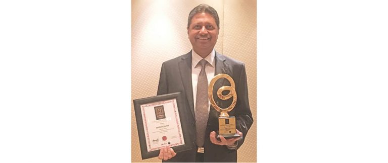 Khushru Jijina Awarded Business Leader In Real Estate