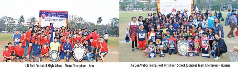35th Jal D Pardivala Annual Athletic Meet 2018 – A Grand Success