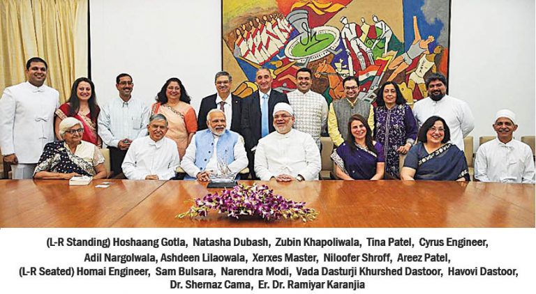 Parsi Delegation Meets PM Modi On Navroz