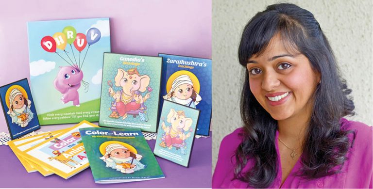 Delzin Choksey Presents A Zoroastrian-Themed Colouring Book For Children