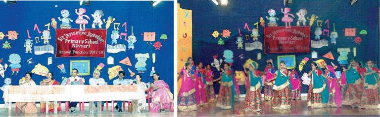 નવસારીની સર જે. જે. પ્રાયમરી સ્કુલમાં સાંસ્કૃતિક કાર્યક્રમની ઉજવણી