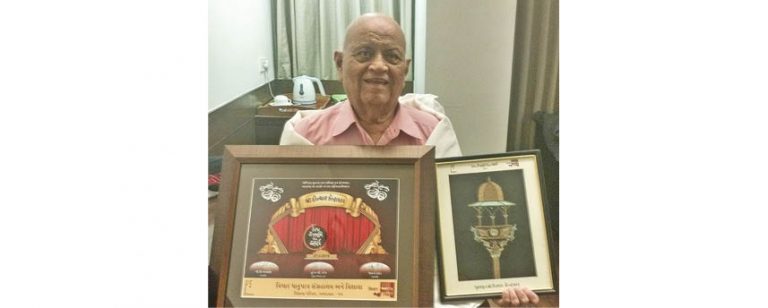 A’bad Felicitates Dinyar Contractor On  ‘World Theatre Day’