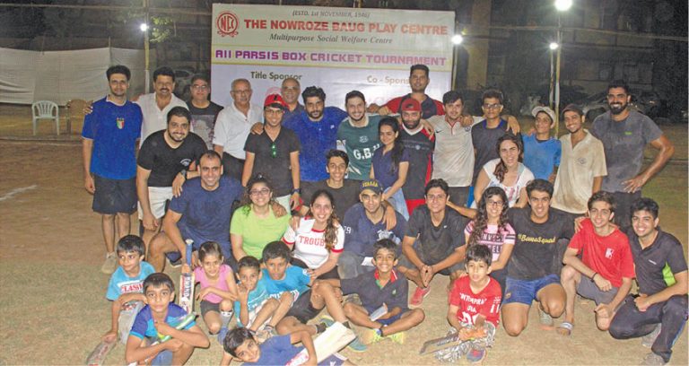 Nowroze Baug Hosts  All Parsis Box Cricket 2018