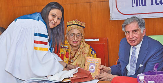 Ratan Tata Conferred Doctorate By Zoroastrian College, Launches ‘Chaitanya’ By PT Columnist, Dr. Jasmi Doshi Sarvaiya