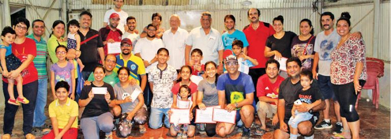 Panthaky Baug  Organises TT Tourney