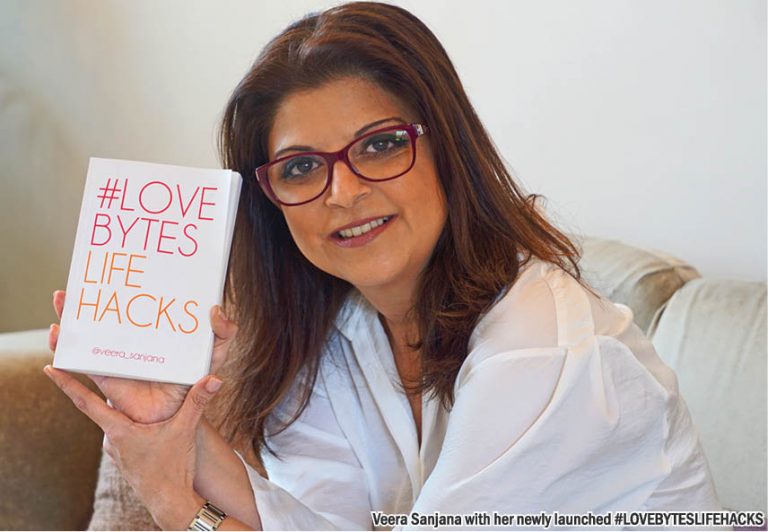 Author Veera Sanjana Unveils ‘#LOVEBYTESLIFEHACKS’