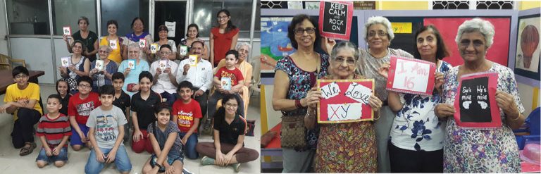 XYZ Kids Hold Fun-Day For Seniors