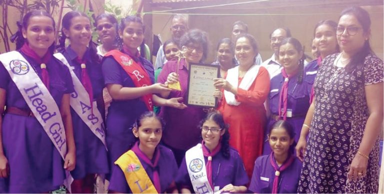 Gamadia Girls’ School Conferred ‘Swatch Bharat Abhiyan Award’