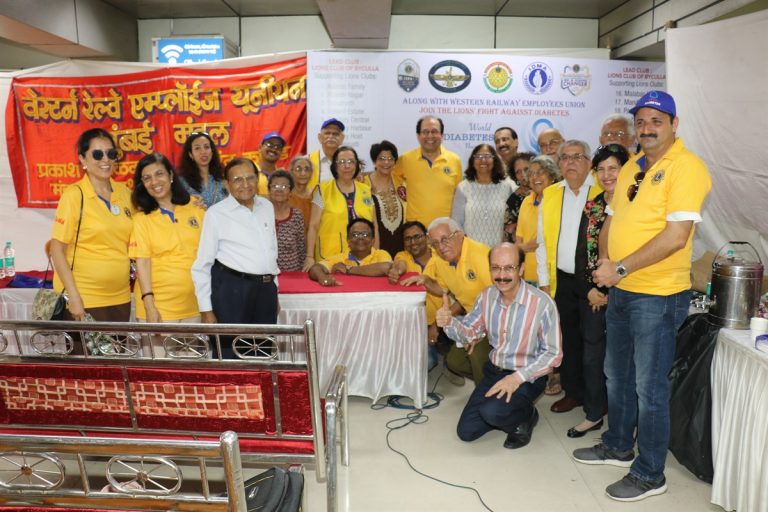Lions Clubs and IDMA Commemorate World Diabetes Day