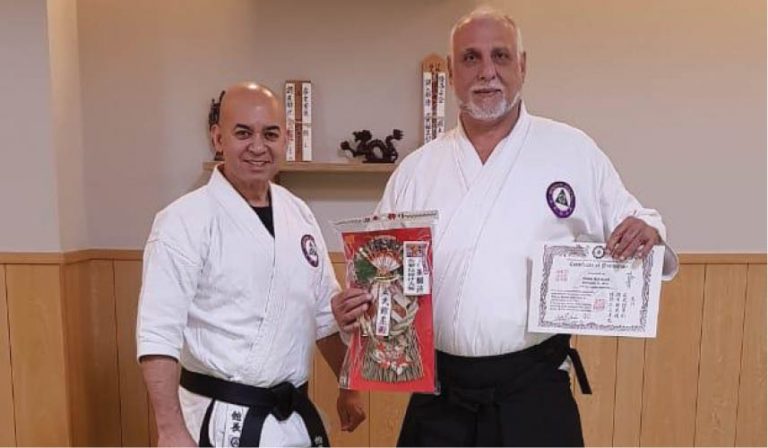 Hanshi Percy Bahmani Makes History!