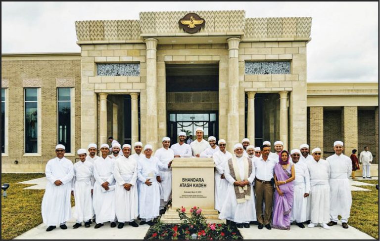 Houston Inaugurates Bhandara Atash Kadeh