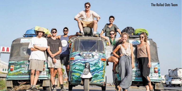 Saving the Earth in a Rickshaw!