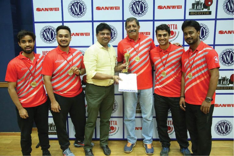 Parsee Gymkhana Crowned First Division Champions In Mumbai City TT League