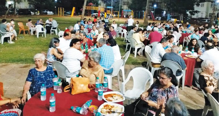 Cusrow Baug Celebrates Dae Mah Jashan