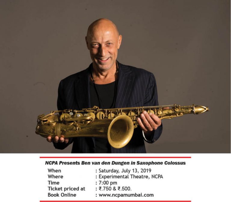 NCPA Presents Ben van den Dungen in Saxophone Colossus