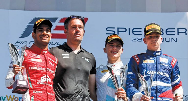 Jehan Continues Podium Streak With Austrian F3 Podium