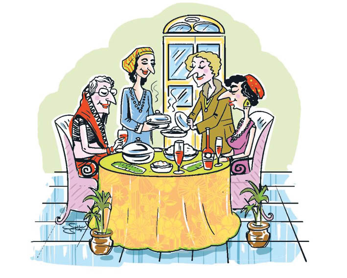 Meherbai’s Mandli Discusses Parsipanu!