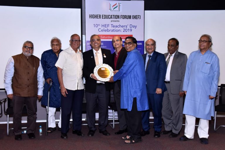 Dr. Firdos Shroff Receives Special HEF Award