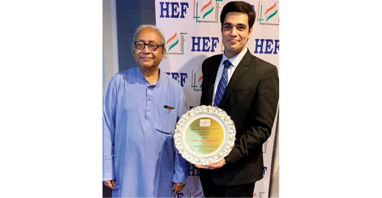 HEF Felicitates Dr. Malcolm Homavazir