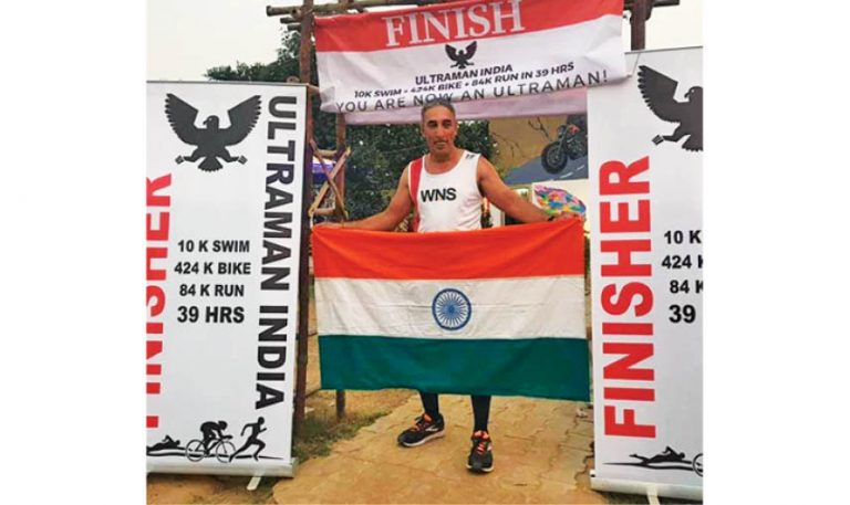 Adil Nargolwala Completes Ultraman Triathlon