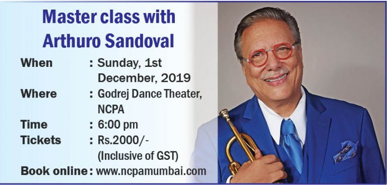 NCPA Presents Master Class with Arturo Sandoval