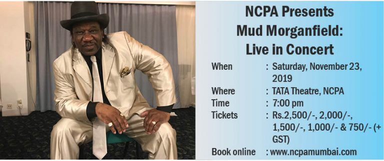 NCPA Presents Mud Morganfield: Live in Concert