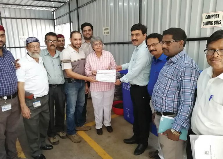 Godrej Baug Awarded Swachh Bharat Mission Certificate For Setting Precedent In Waste Management