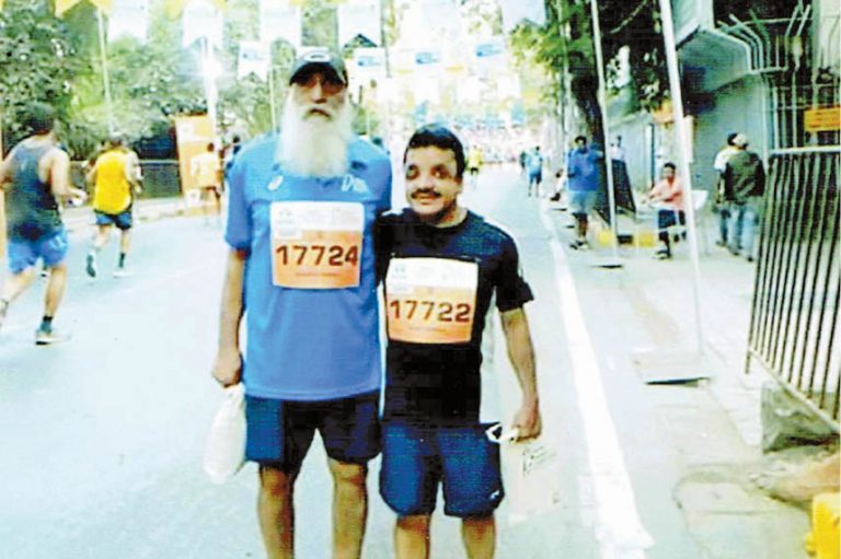 The Inspiring Mobedjis  At Tata Marathon!