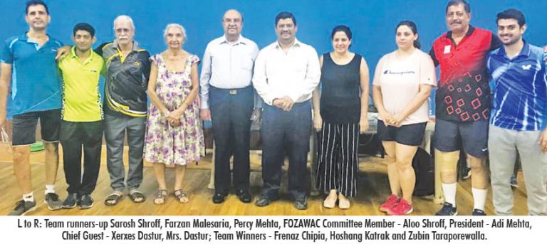 FOZAWAC All-Parsee TT Tourney