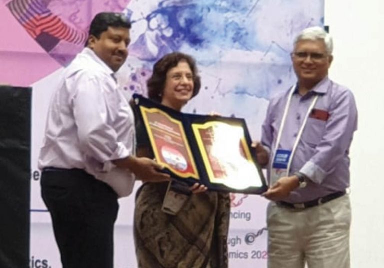 Dr. Prochi Madon Felicitated With The Prof. I C Verma Lifetime Achievement Award