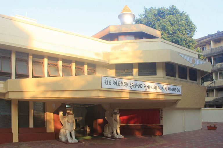 Gleaming New Façade For Soonawalla Agiary