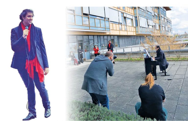 (Er.) Frazan Kotwal Lifts Spirits Of German Patients During Pandemic