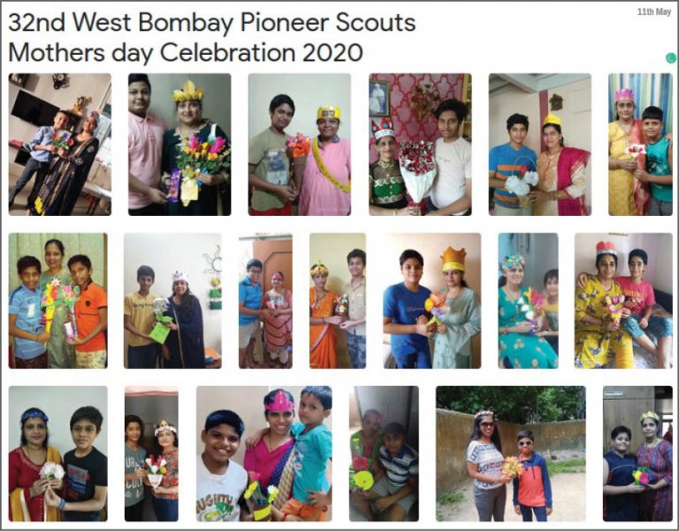 32nd West Bombay Scouts Keeps Activities Going During Lockdown